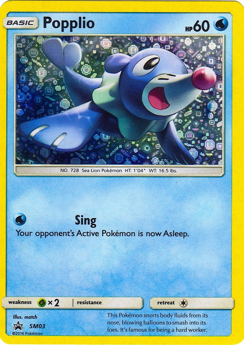 Image for Popplio - SM03 (General Mills Promo) (SM03) (Miscellaneous Cards & Products) (MCAP) - Pokemon