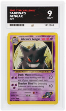 SABRINA'S GENGAR - RARE - GYM CHALLENGE - ACE 9 ACE Grading