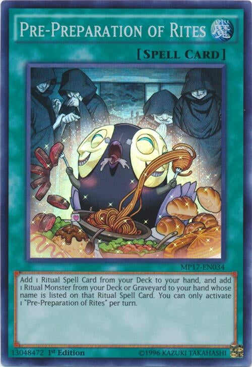 Pre-Preparation of Rites (MP17-EN034) (2017 Mega-Tins Mega Pack) YuGiOh