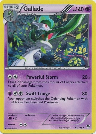 Image for Gallade - 61/135 (Cosmos Holo) (061/135) - Pokemon