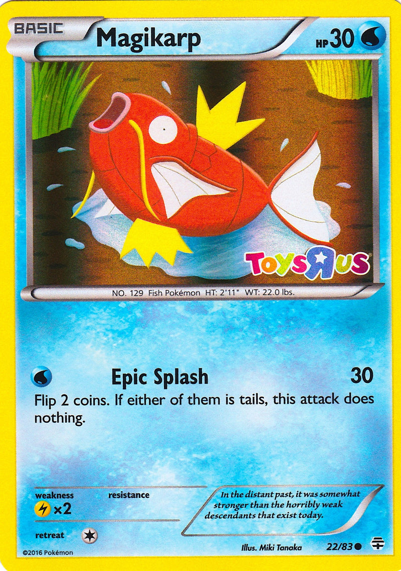 Image for Magikarp - 22/83 (Toys R Us Promo) (022/083) (Miscellaneous Cards & Products) (MCAP) - Pokemon