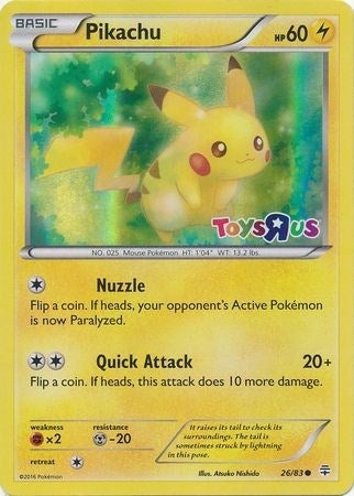 Image for Pikachu - 26/83 (Toys R Us) (026/083) (Miscellaneous Cards & Products) (MCAP) - Pokemon