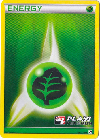 Image for Grass Energy - 105/114 (Play! Pokemon) (105/114) (League & Championship Cards) - Pokemon