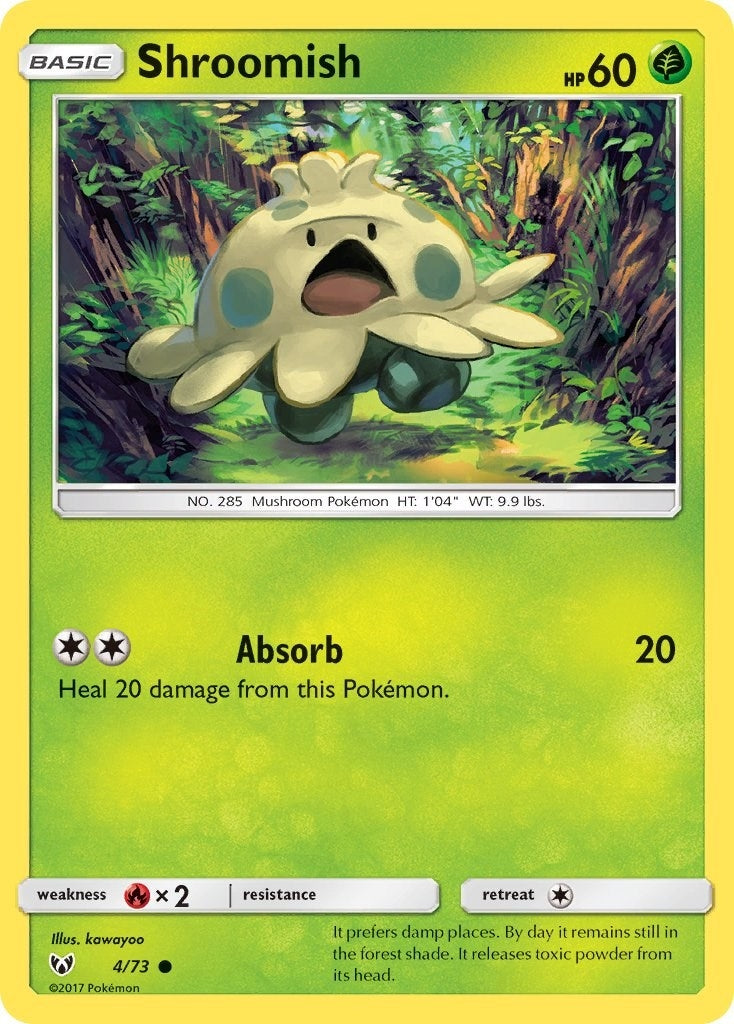 Image for Shroomish (4/73) (Shining Legends) (SHL) - Pokemon