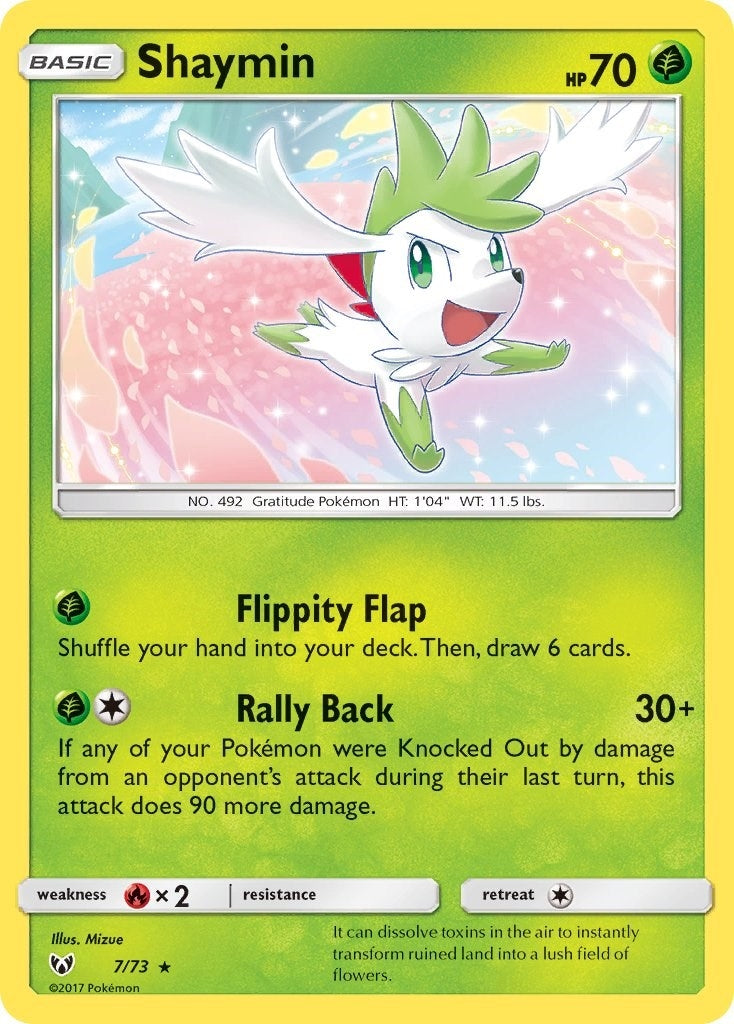 Image for Shaymin (7/73) (Shining Legends) (SHL) - Pokemon