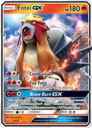 Entei GX (10/73) (Shining Legends) Pokemon