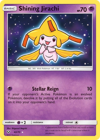 Image for Shining Jirachi (42/73) - Pokemon