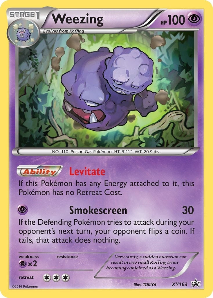 Image for Weezing - XY163 (XY163) (XY Promos) (PR) - Pokemon