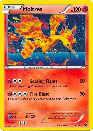 Image for Moltres - 14/99 (Next Destinies) (014/099) - Pokemon