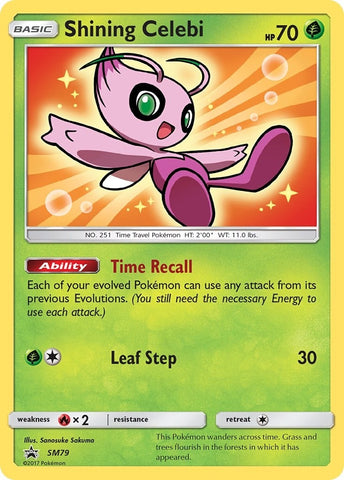 Image for Shining Celebi - SM79 (SM79) (SM Promos) - Pokemon