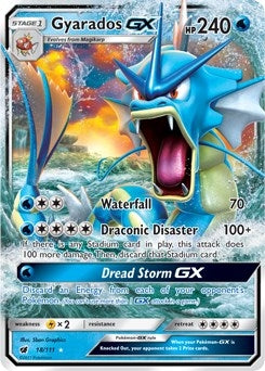 Gyarados GX (18/111) (SM - Crimson Invasion) Pokemon