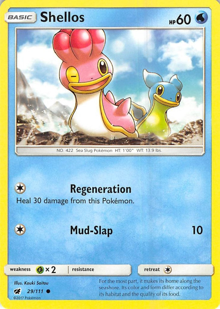 Image for Shellos (29/111) (SM - Crimson Invasion) (SM04) - Pokemon