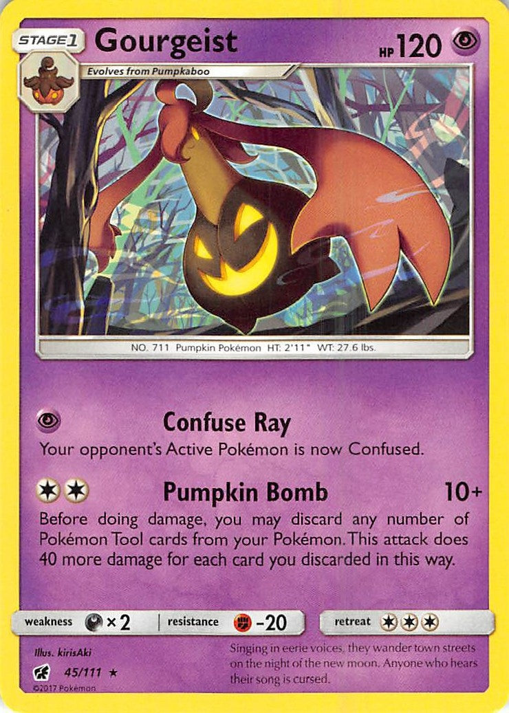 Image for Gourgeist (45/111) (SM - Crimson Invasion) (SM04) - Pokemon
