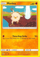 Image for Mankey (50/111) (SM - Crimson Invasion) (SM04) - Pokemon