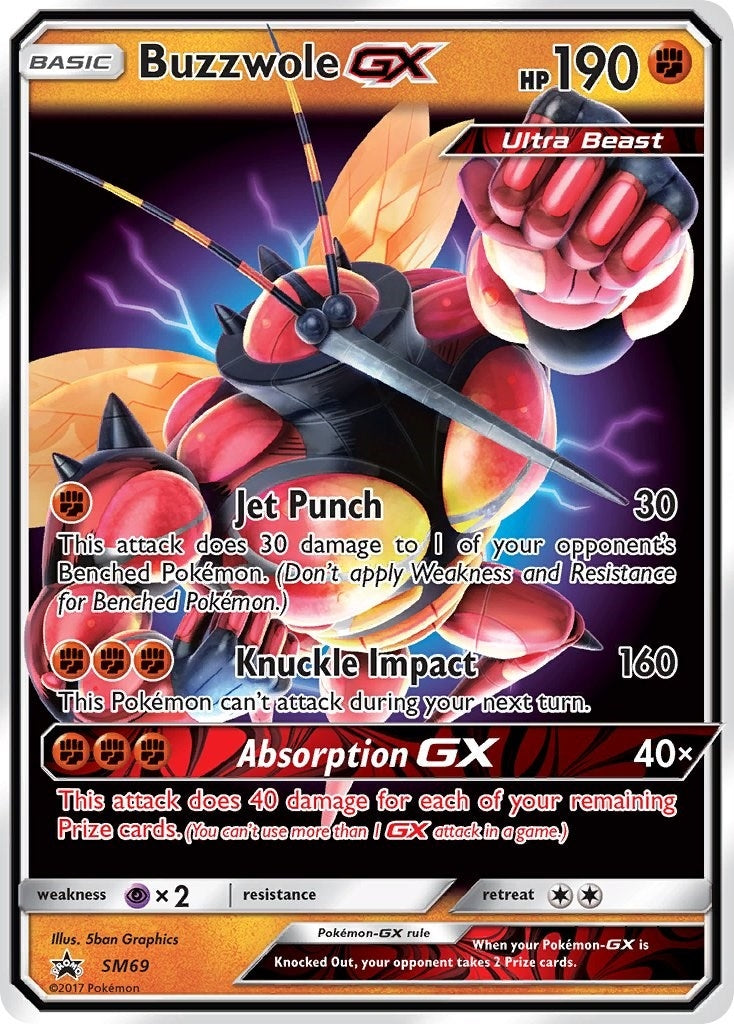 Image for Buzzwole GX - SM69 (SM69) (SM Promos) (SMP) - Pokemon
