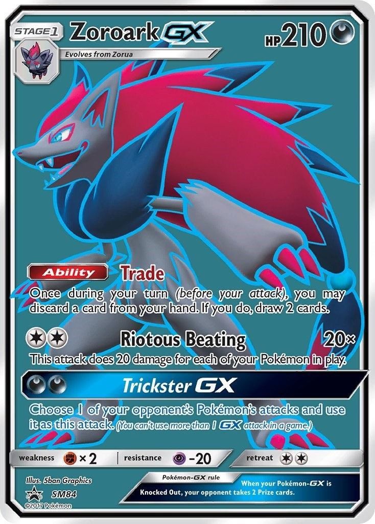 Image for Zoroark GX - SM84 (SM84) (SM Promos) (SMP) - Pokemon