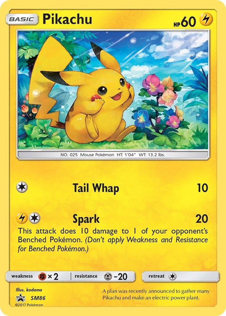 Image for Pikachu - SM86 (SM86) (SM Promos) (SMP) - Pokemon