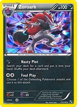 Image for Zoroark - 71/114 (Cracked Ice Holo) (071/114) - Pokemon