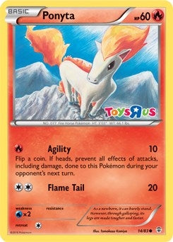 Image for Ponyta - 14/83 (Toys R Us Promo) (014/083) (Miscellaneous Cards & Products) (MCAP) - Pokemon