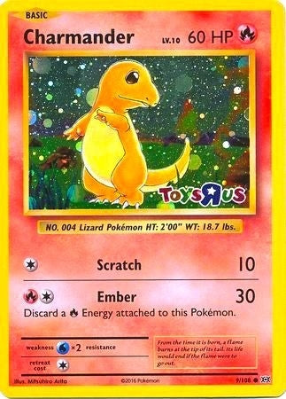 Image for Charmander - 9/108 (Toys R Us Promo) (009/108) (Miscellaneous Cards & Products) (MCAP) - Pokemon