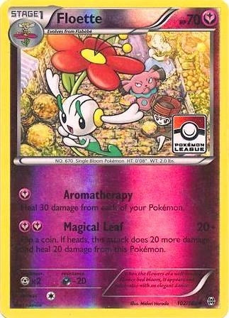 Image for Floette - 102/162 (Pokemon League) (102/162) (League & Championship Cards) (PR) - Pokemon