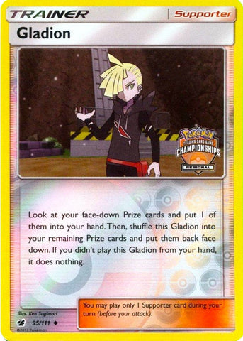 Image for Gladion - 95/111 (Regional Championships) (095/111) (League & Championship Cards) (PR) - Pokemon