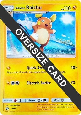 Image for Alolan Raichu - SM65 (SM65) (Jumbo Cards) (PR) - Pokemon