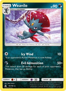 Image for Weavile (74/156) (SM - Ultra Prism) (SM05) - Pokemon