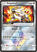 Image for Solgaleo Prism Star (89/156) (SM - Ultra Prism) (SM05) - Pokemon
