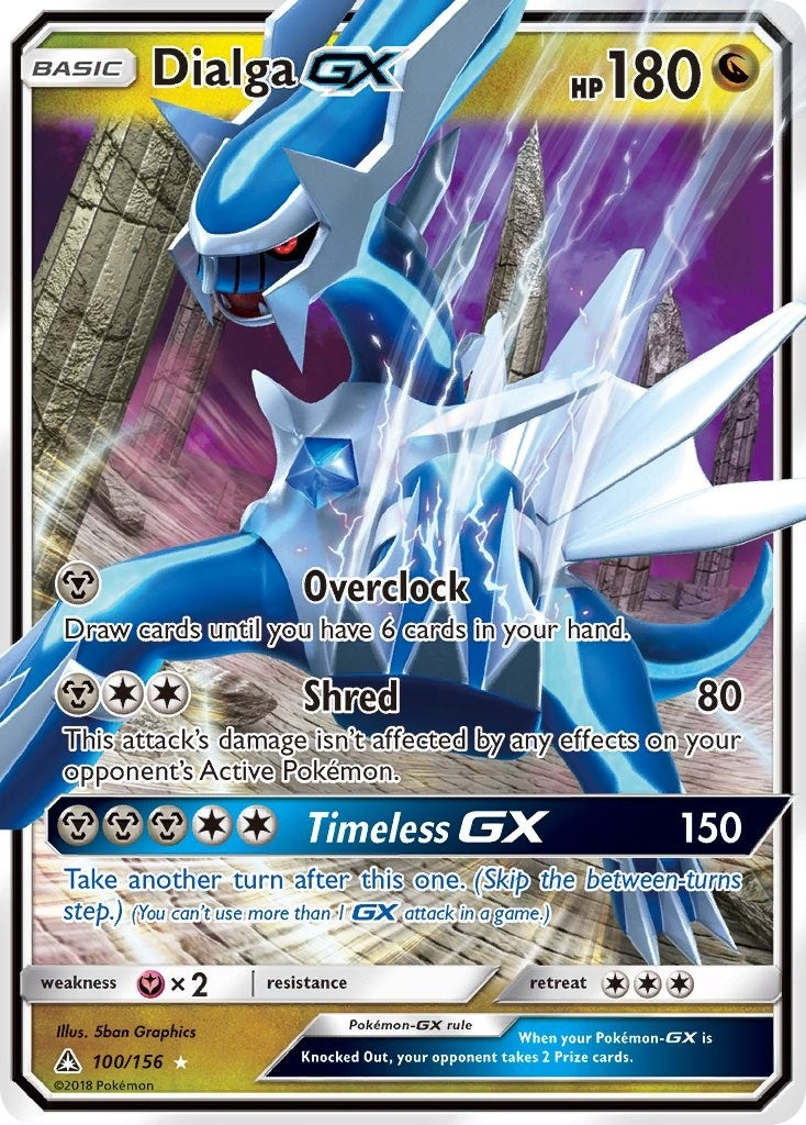 Image for Dialga GX (100/156) (SM - Ultra Prism) (SM05) - Pokemon