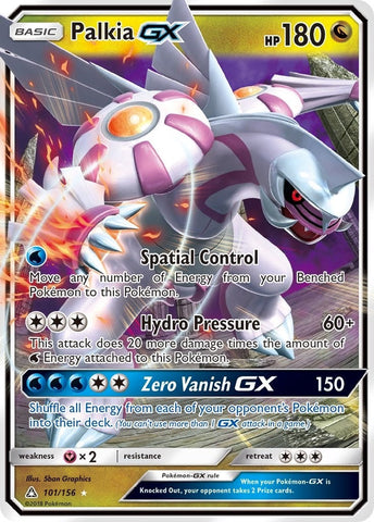 Palkia GX (101/156) (SM - Ultra Prism) Pokemon