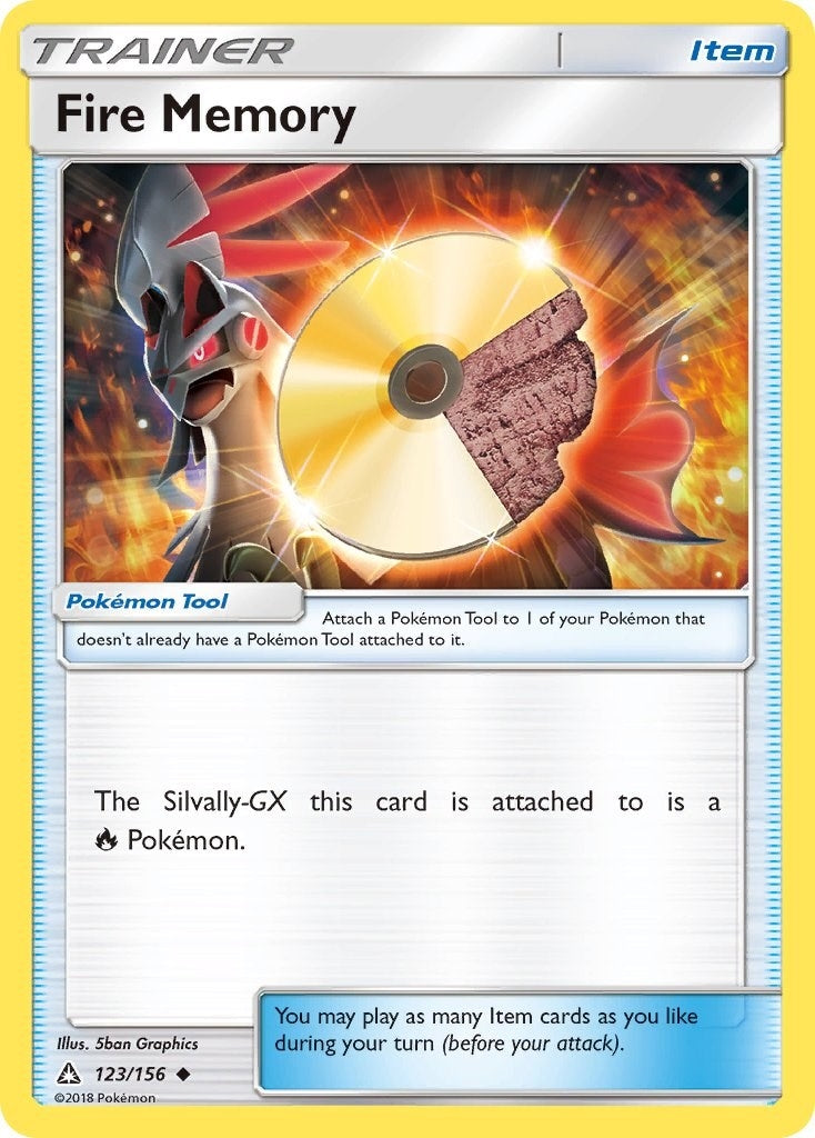 Image for Fire Memory (123/156) (SM - Ultra Prism) (SM05) - Pokemon
