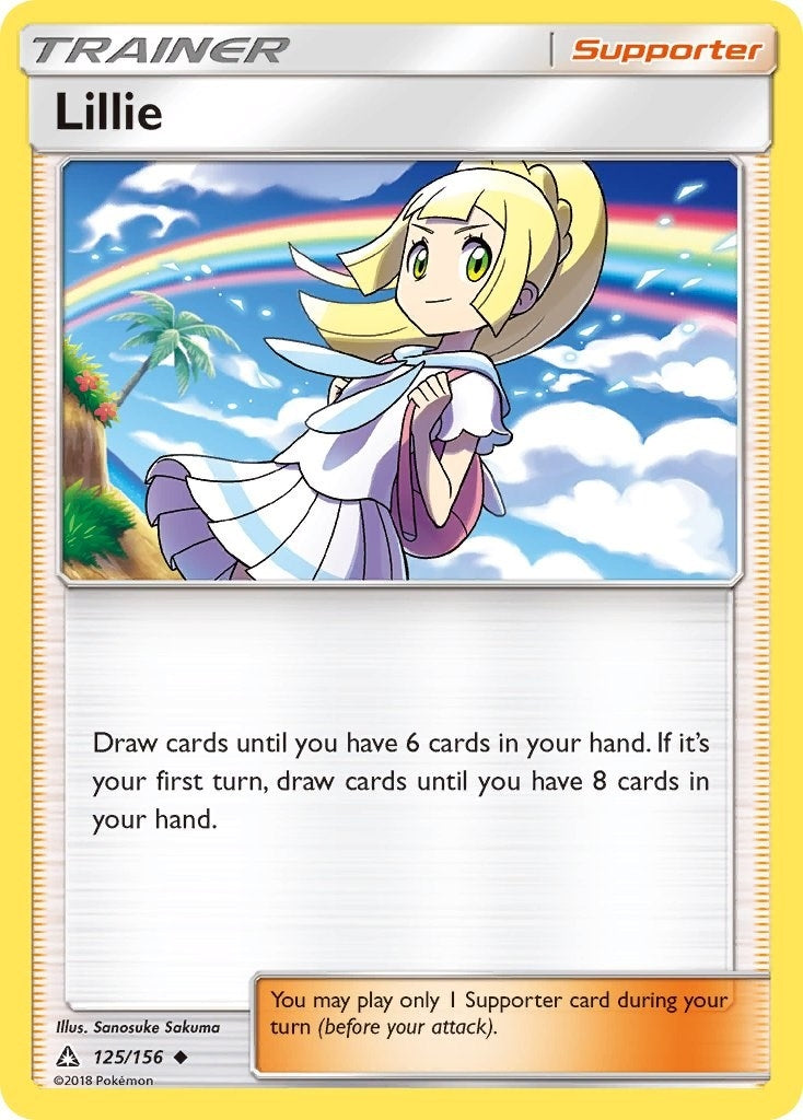 Image for Lillie (125/156) (SM - Ultra Prism) (SM05) - Pokemon