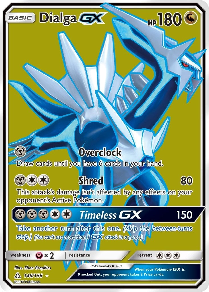 Image for Dialga GX (Full Art) (146/156) (SM - Ultra Prism) (SM05) - Pokemon