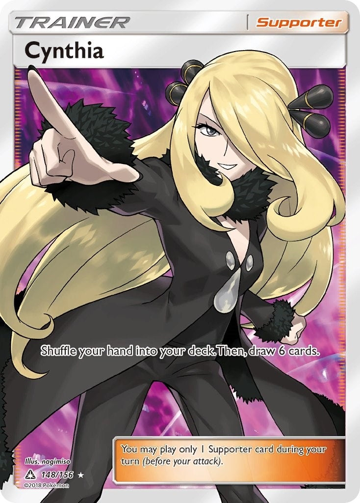 Image for Cynthia (Full Art) (148/156) (SM - Ultra Prism) (SM05) - Pokemon