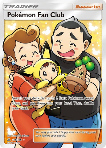 Pokemon Fan Club (Full Art) (155/156) (SM - Ultra Prism) (SM05) Pokemon