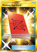 Image for Peeking Red Card (Secret Rare) (169/156) (SM - Ultra Prism) (SM05) - Pokemon