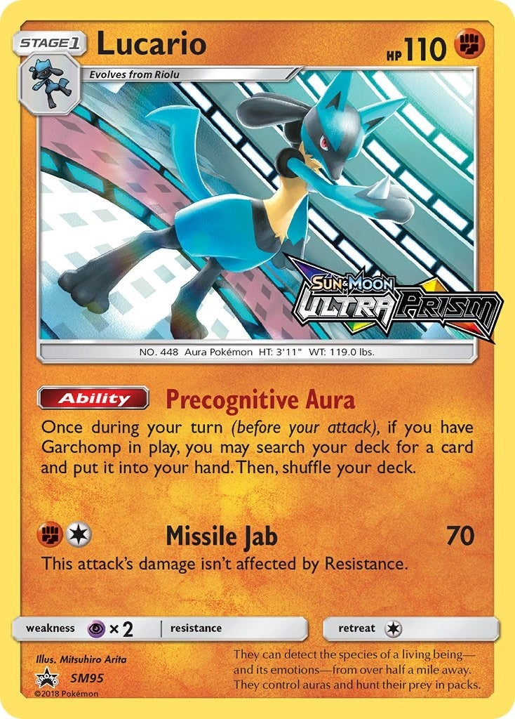 Image for Lucario - SM95 (Prerelease) (SM95) (SM Promos) (SMP) - Pokemon