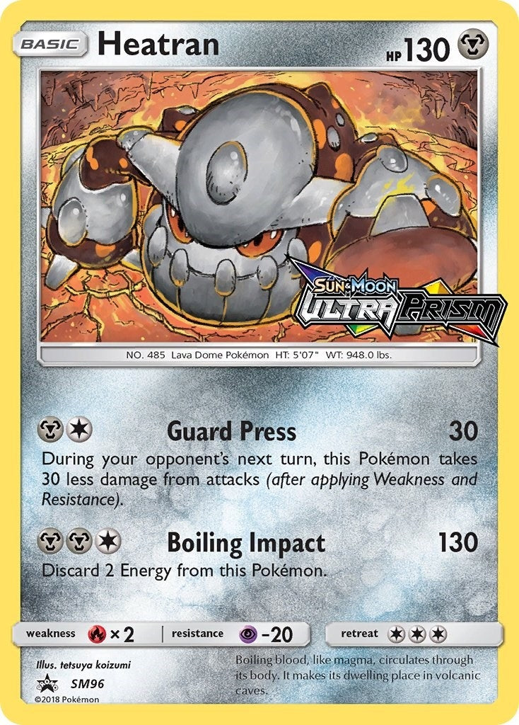 Image for Heatran - SM96 (Prerelease) (SM96) (SM Promos) (SMP) - Pokemon