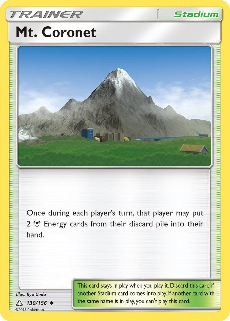 Image for Mt. Coronet (130/156) (SM - Ultra Prism) (SM05) - Pokemon