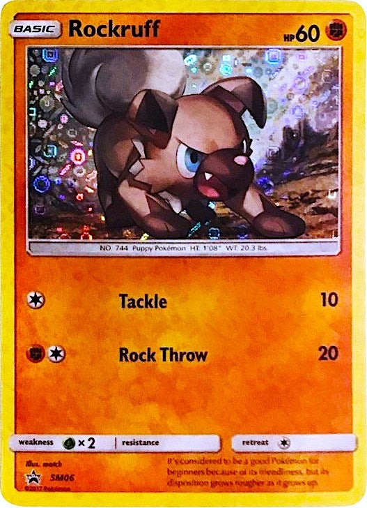 Image for Rockruff - SM06 (General Mills Promo) (SM06) (Miscellaneous Cards & Products) (MCAP) - Pokemon