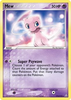 Image for Mew - 111/110 (Non-Holo DVD Promo) (111/110) (Miscellaneous Cards & Products) (MCAP) - Pokemon