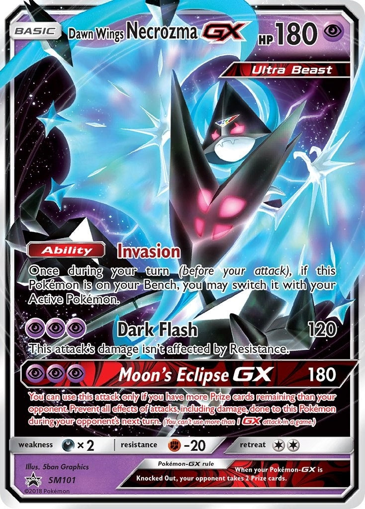 Image for Dawn Wings Necrozma GX - SM101 (SM101) (SM Promos) (SMP) - Pokemon