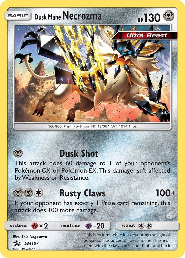 Image for Dusk Mane Necrozma - SM107 (SM107) (SM Promos) (SMP) - Pokemon