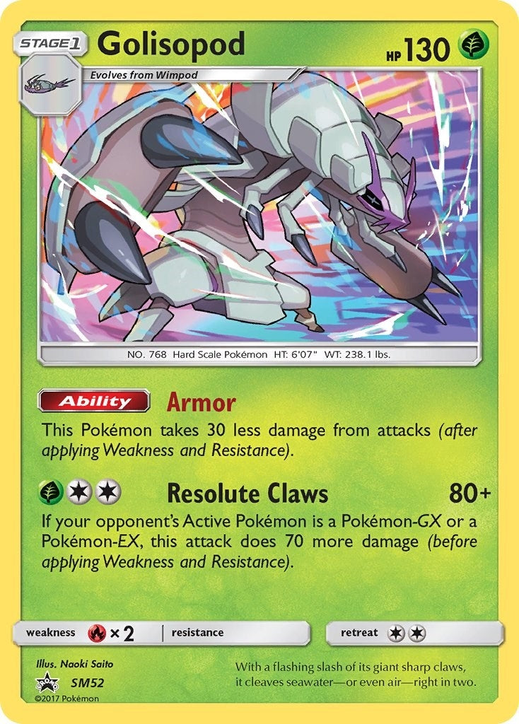 Image for Golisopod - SM52 (SM52) (SM Promos) (SMP) - Pokemon