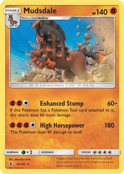 Image for Mudsdale - 76/145 (Prerelease Kit Exclusive) (076/145) - Pokemon