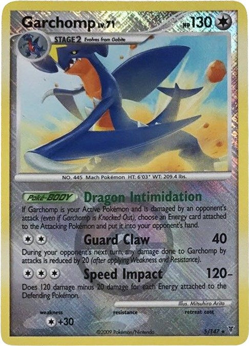Image for Garchomp - 5/147 (Championship Promo) (005/147) (League & Championship Cards) (PR) - Pokemon