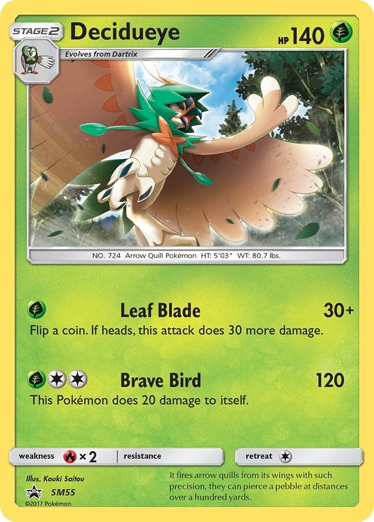 Image for Decidueye - SM55 (SM55) (SM Promos) (SMP) - Pokemon