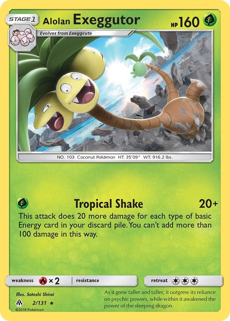 Image for Alolan Exeggutor (2/131) (SM - Forbidden Light) (SM06) - Pokemon