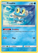 Image for Froakie (21) (21/131) (SM - Forbidden Light) (SM06) - Pokemon